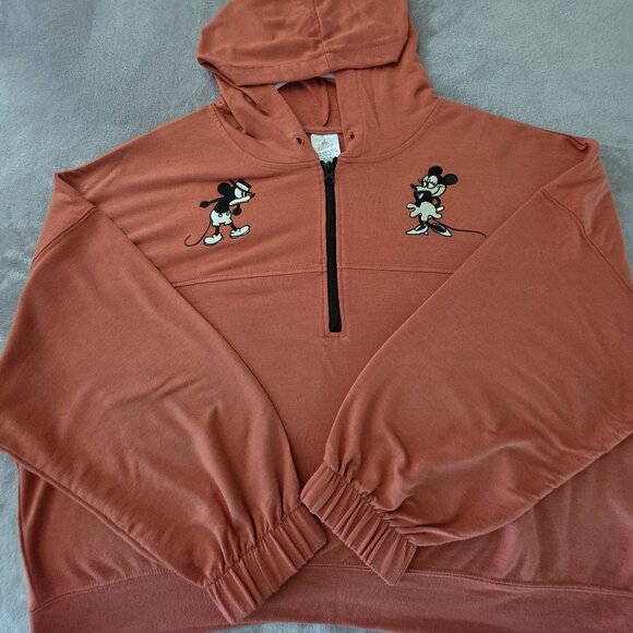 Disney Mickey & Minnie Retro Hoodie - Picture 1 of 8